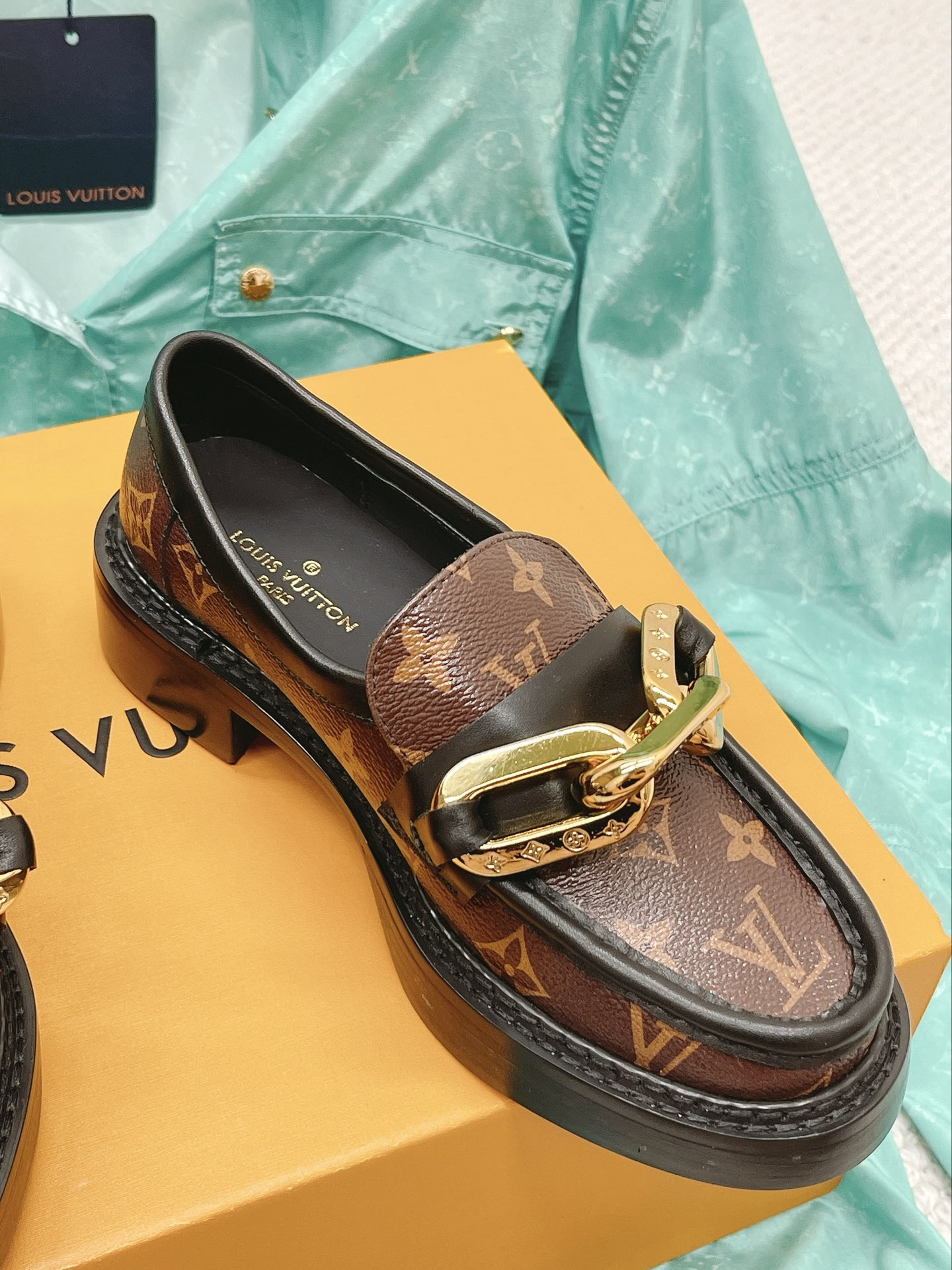 Louis Vuitton Women's Academy Loafer Brown For Women LV - Soul Replicas