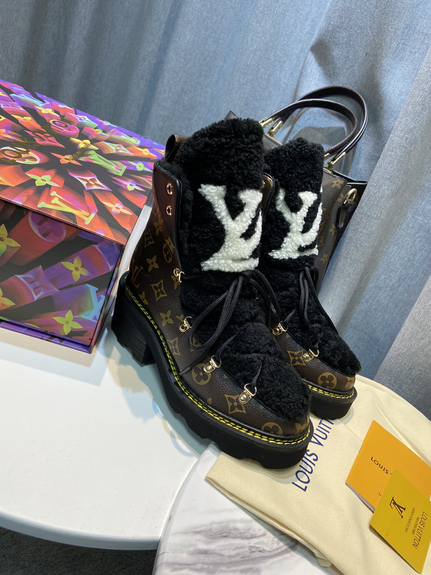 Louis Vuitton Women's Beaubourg Ankle Boot Black For Women LV - Soul Replicas