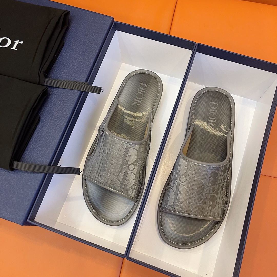 Christian Dior Sandal Grey For Men CD - Soul Replicas