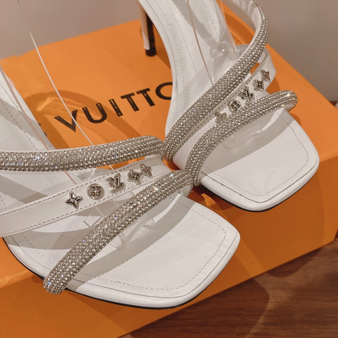 Louis Vuitton Women's Appeal Sandal White For Women LV - Soul Replicas