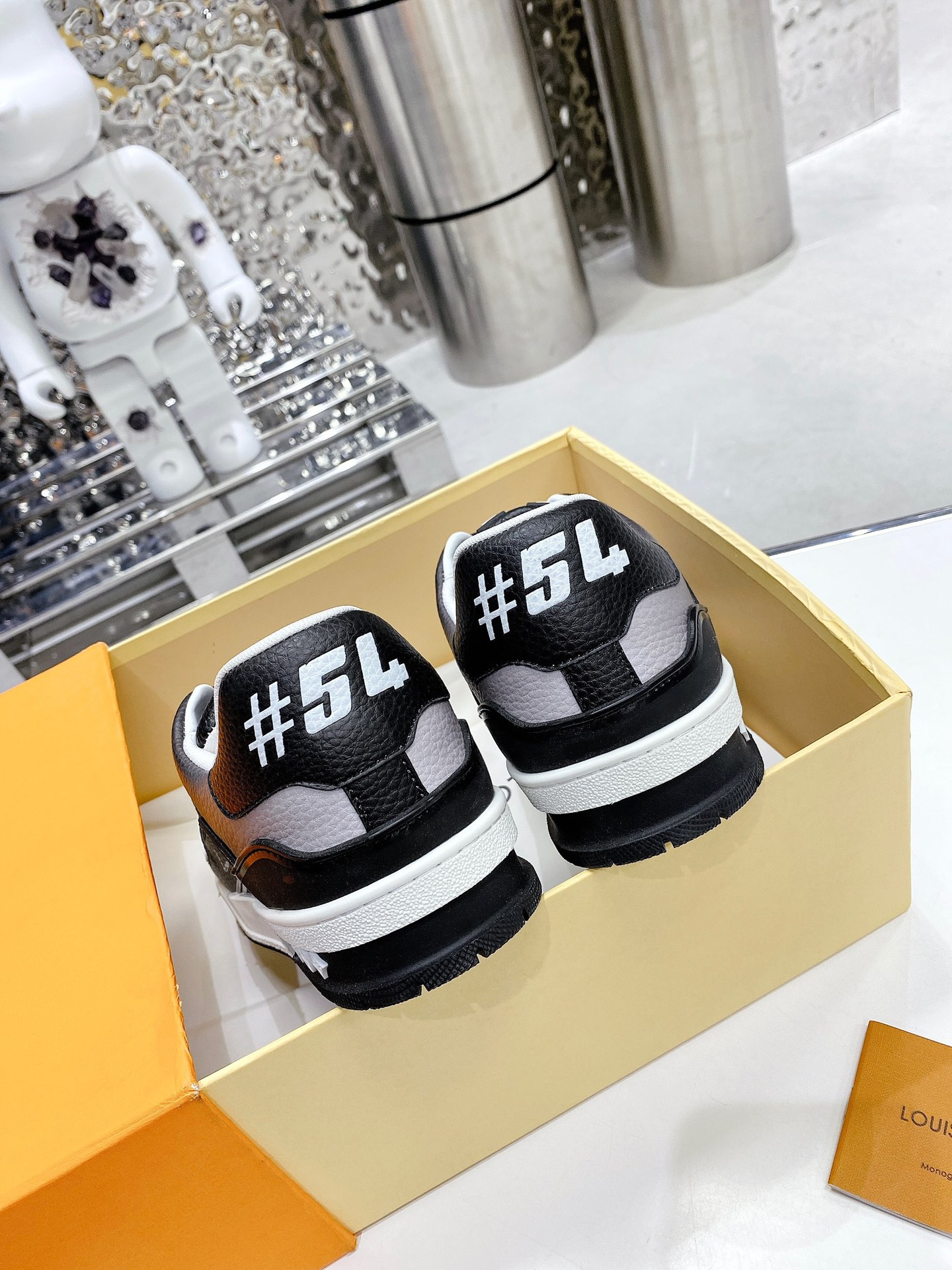 Louis Vuitton Women's LV Trainers Black For Women LV - Soul Replicas