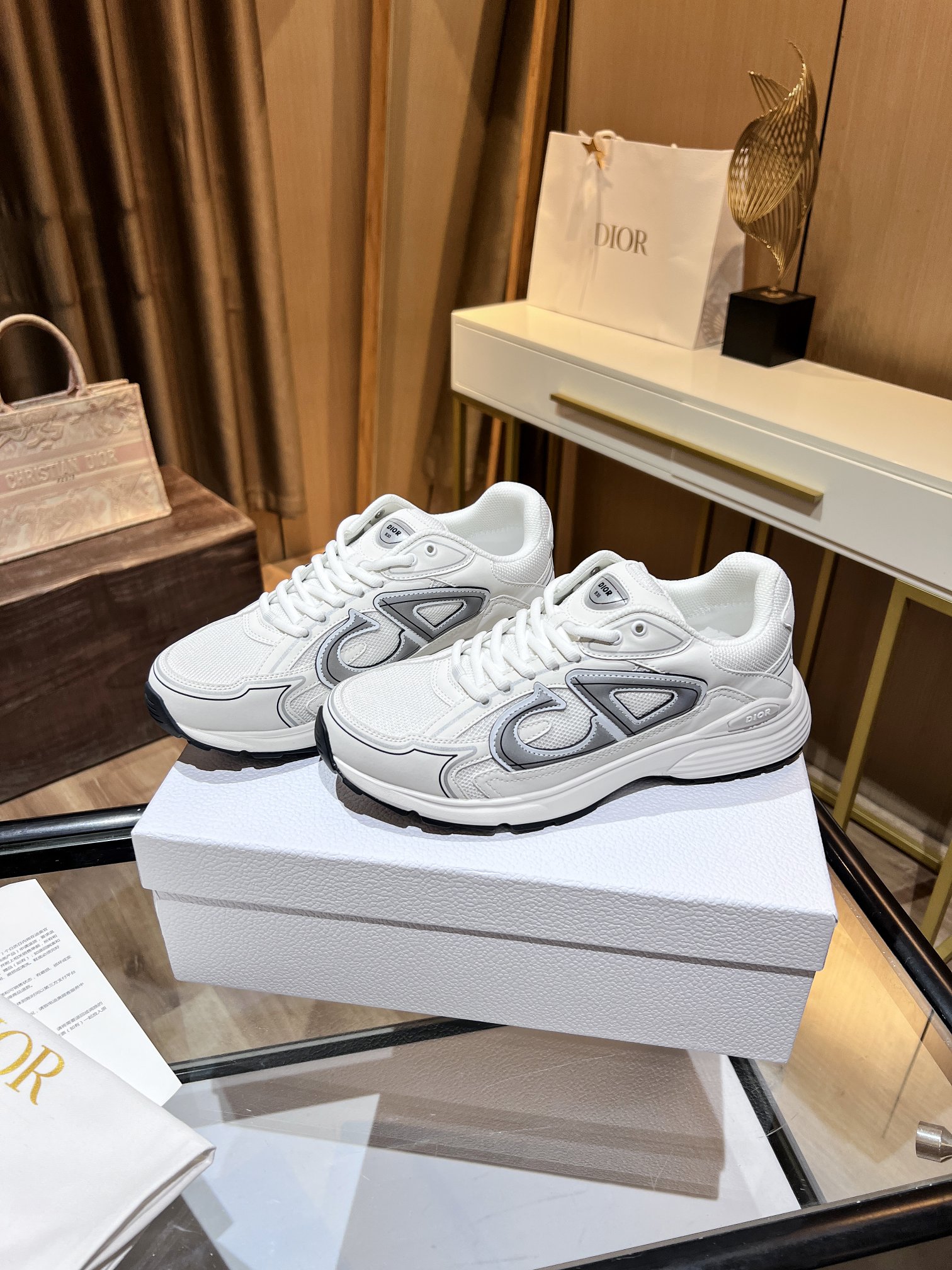 Christian Dior B23 Sneaker White For Men CD - Soul Replicas