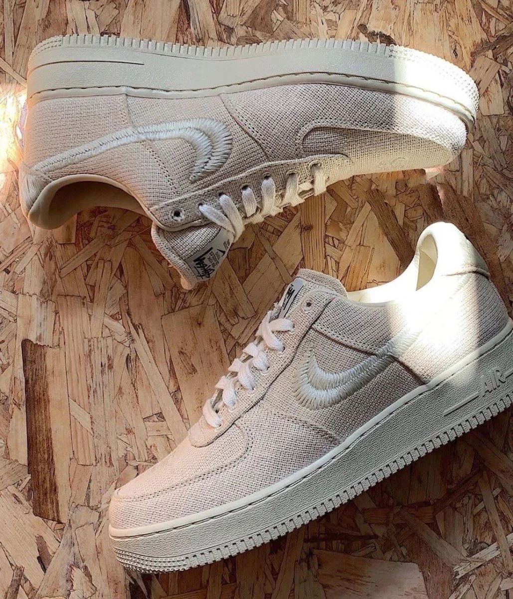 NIKE AIR FORCE 1 x STUSSY FOSSIL - Soul Replicas