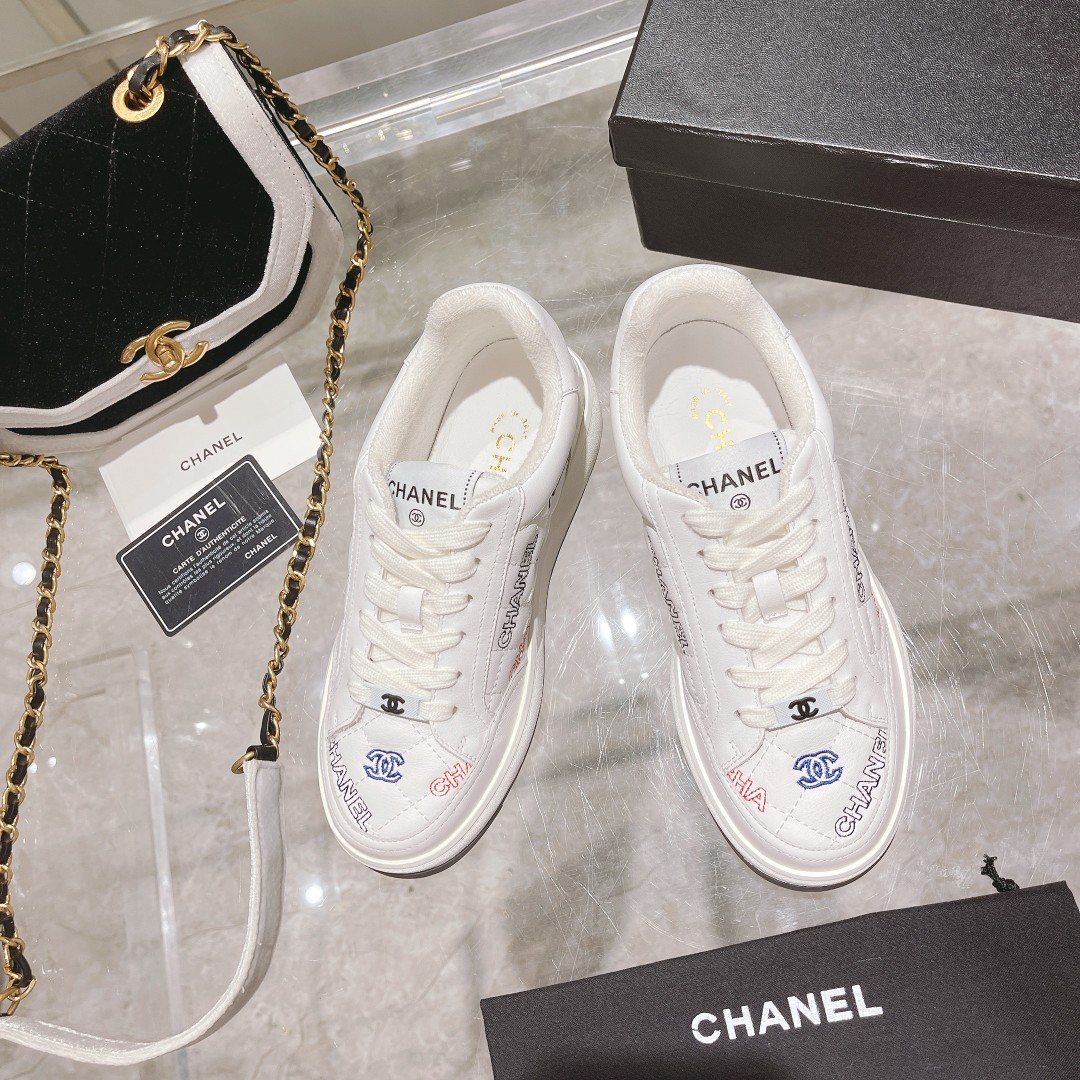 CHANEL WOMEn's Sneakers White For Women - Soul Replicas