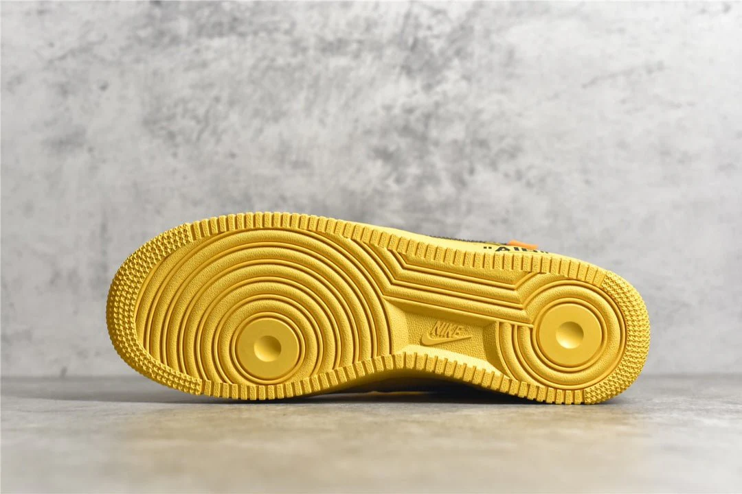 NIKE AIR FORCE 1 x OFF-WHITE ICA UNIVERSITY GOLD - Soul Replicas