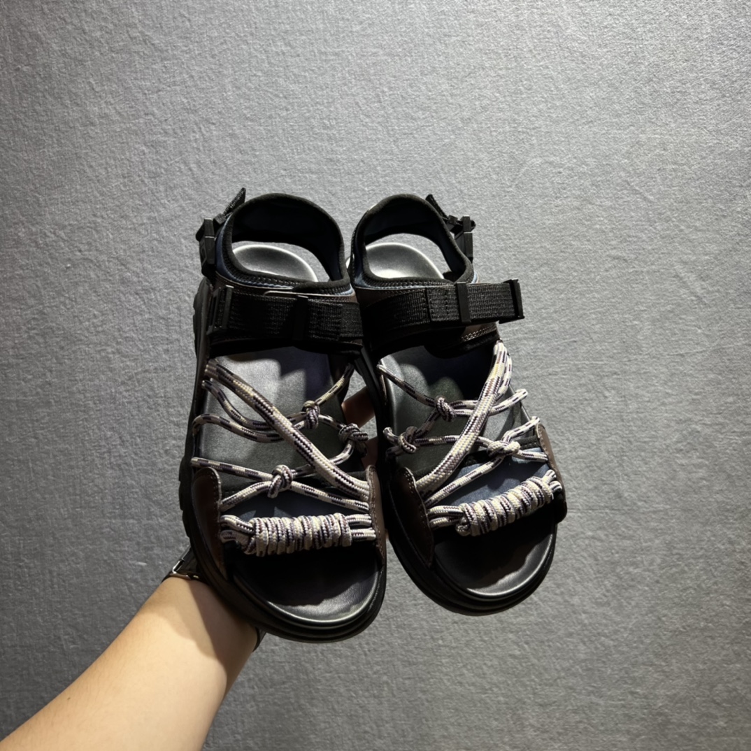 Christian Dior Sandal Black For Men CD - Soul Replicas