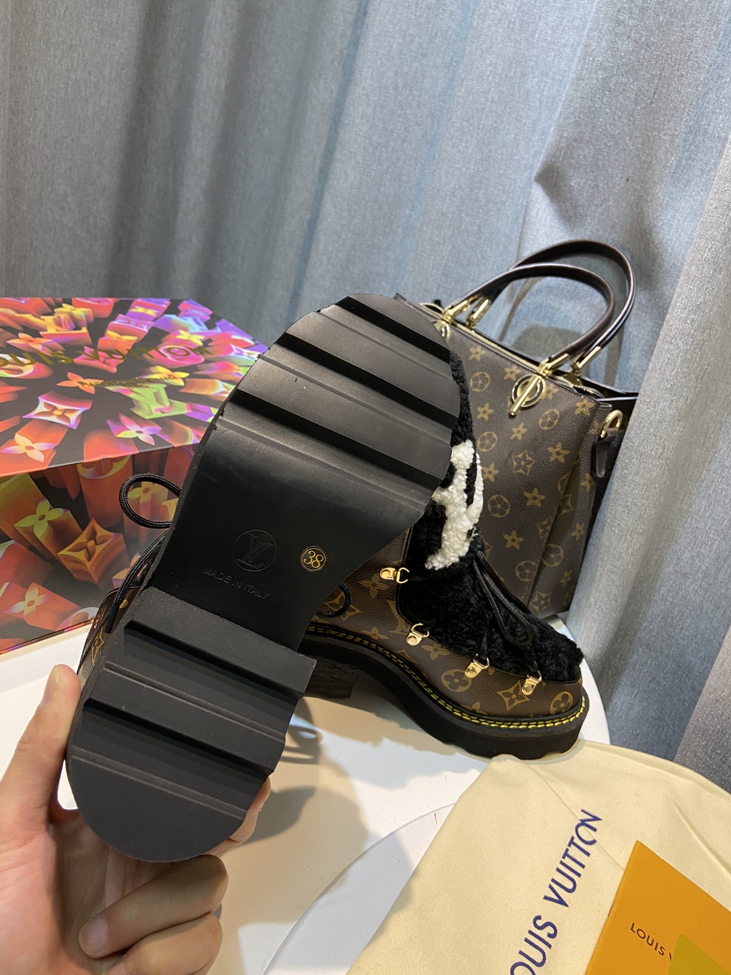 Louis Vuitton Women's Beaubourg Ankle Boot Black For Women LV - Soul Replicas