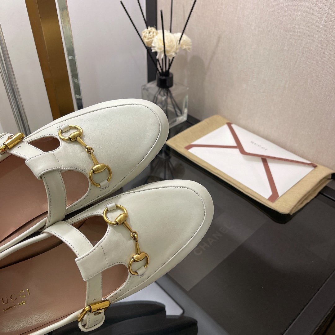Gucci Jordan Loafer White For Women Gucci - Soul Replicas