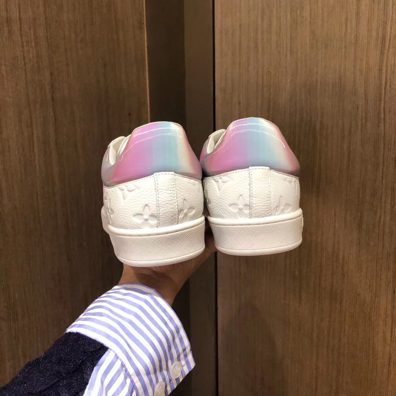 Louis Vuitton Luxembourg Sneaker Monogram Canvas White For Women LV - Soul Replicas