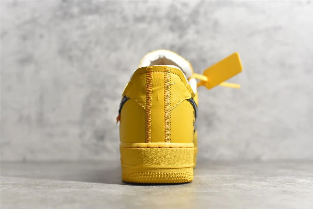 NIKE AIR FORCE 1 x OFF-WHITE ICA UNIVERSITY GOLD - Soul Replicas