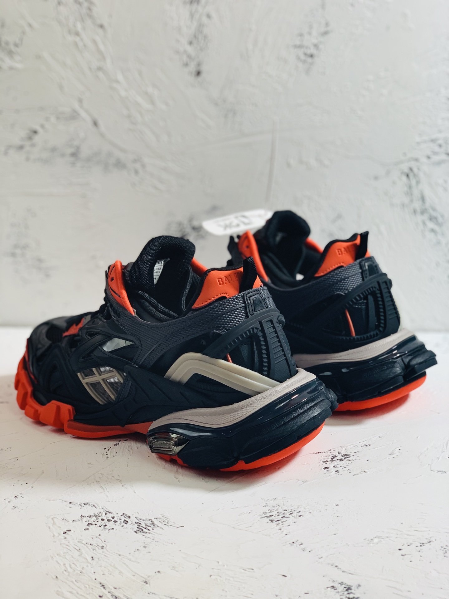 Balenciaga Track.2 Clear Sole Trainers Black For Women - Soul Replicas