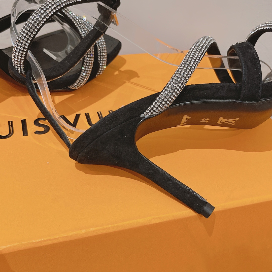 Louis Vuitton Women's Appeal Sandal Black For Women LV 1AAC1L - Soul Replicas