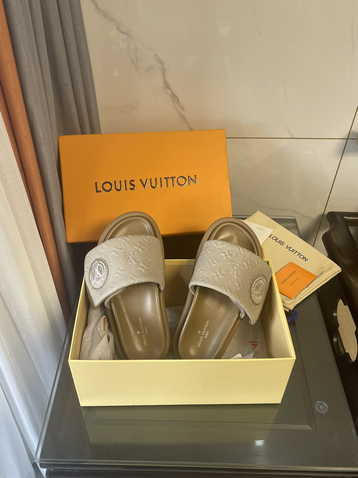Louis Vuitton Women's Pool Pillow Comfort Mule Brown For Women LV - Soul Replicas