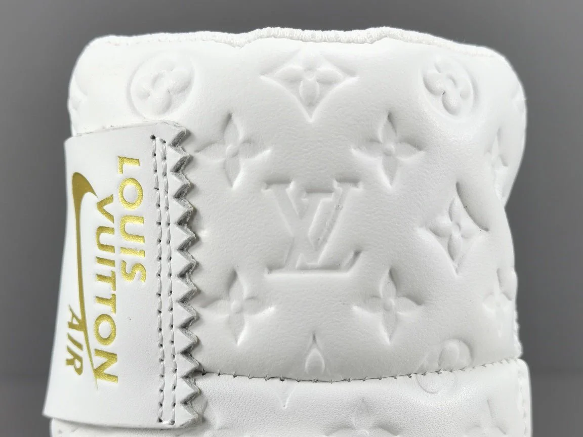 NIKE AIR FORCE 1 x LOUIS VUITTON WHITE - Soul Replicas