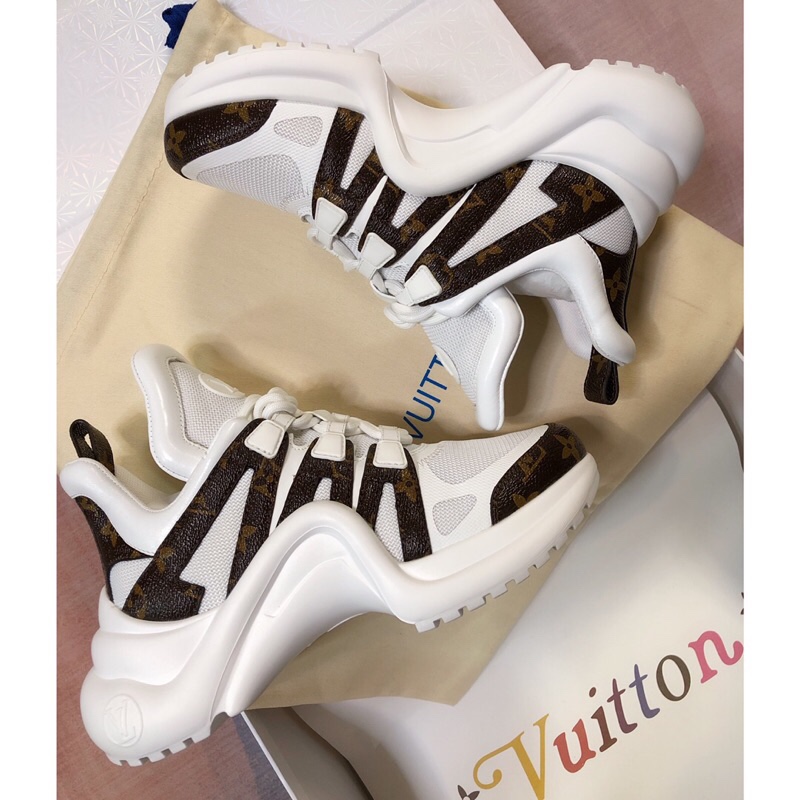 Louis Vuitton Women's LV Archlight Sneaker White For Women LV 1A43KV - Soul Replicas