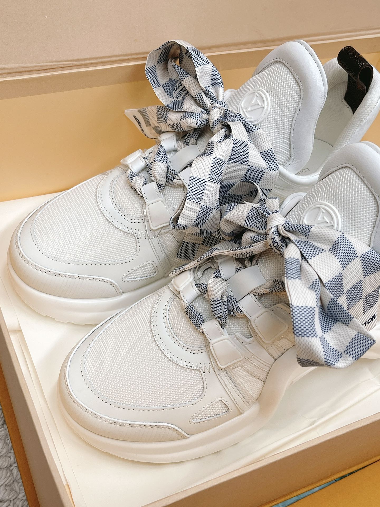 Louis Vuitton Women's LV Archlight Sneaker White For Women LV - Soul Replicas