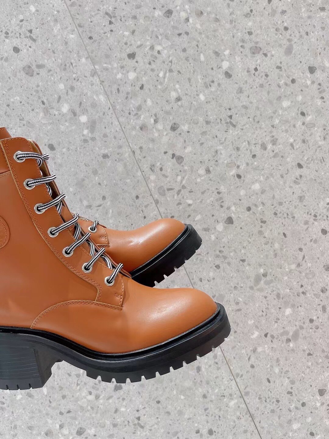 Hermes Bridge Ankle Boots Brown For Women - Soul Replicas