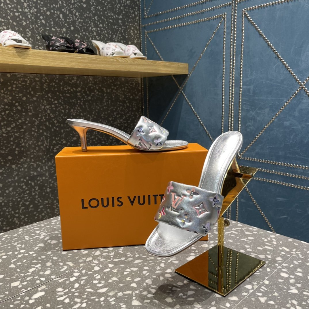 Louis Vuitton Women's Revival Mule Sliver For Women LV 1AAOUB - Soul Replicas