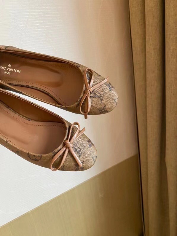 Louis Vuitton Women's Joy Ballerina Brown For Women LV - Soul Replicas