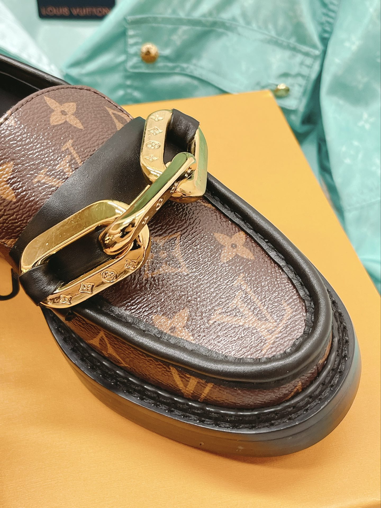 Louis Vuitton Women's Academy Loafer Brown For Women LV - Soul Replicas