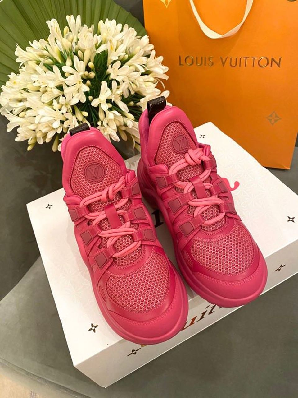 Louis Vuitton LV Archlight Sneaker Pink For Women LV - Soul Replicas
