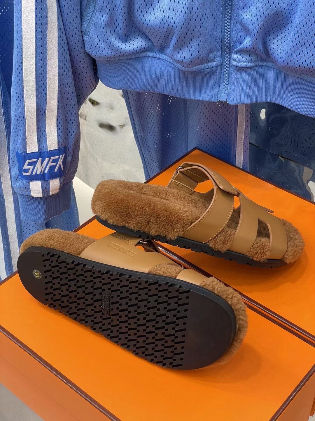 Hermes Chypre Sandal Brown For Women - Soul Replicas