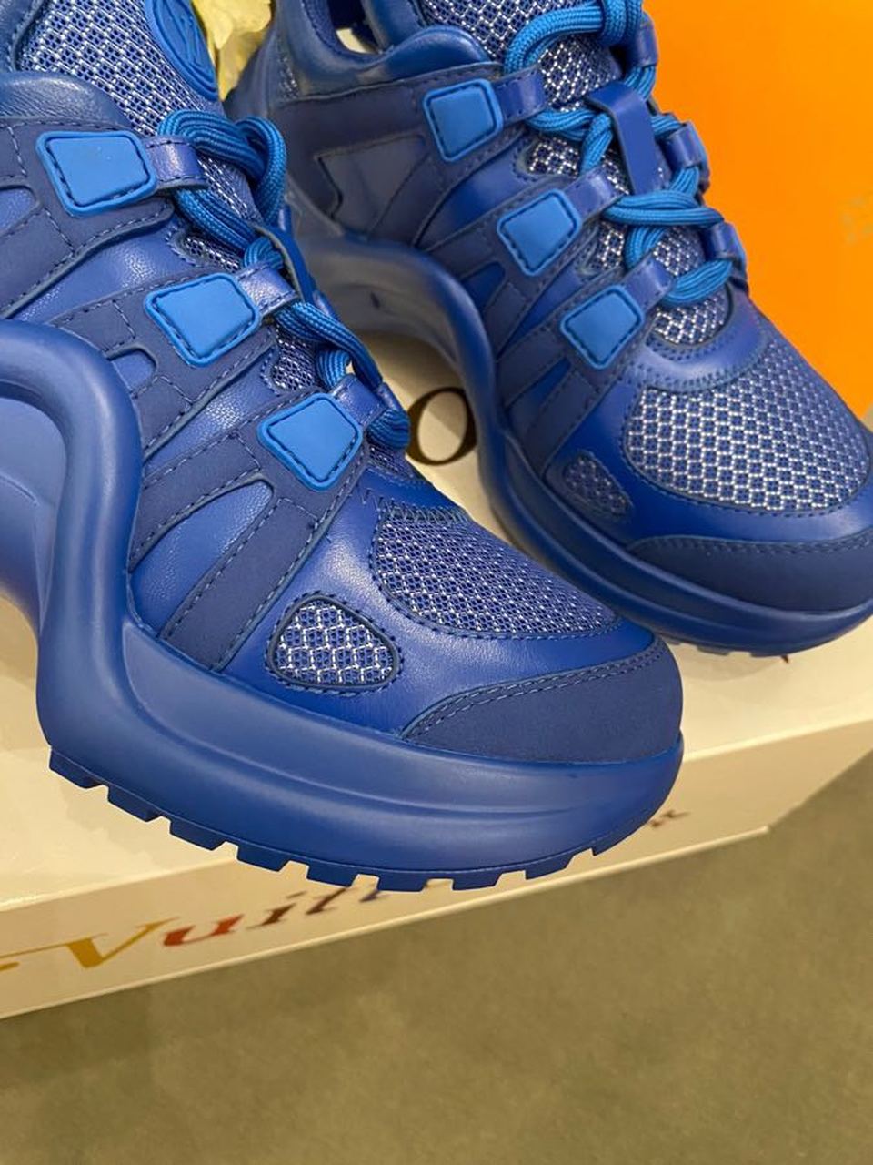 Louis Vuitton LV Archlight Sneaker Blue For Women LV - Soul Replicas