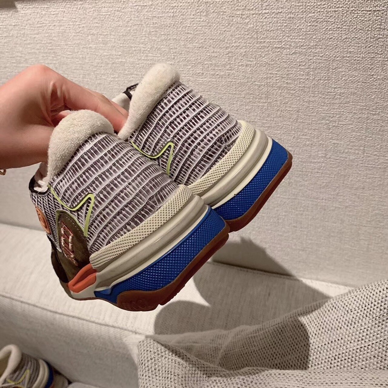 Gucci Ultrapace Sneakers Green For Women Gucci - Soul Replicas