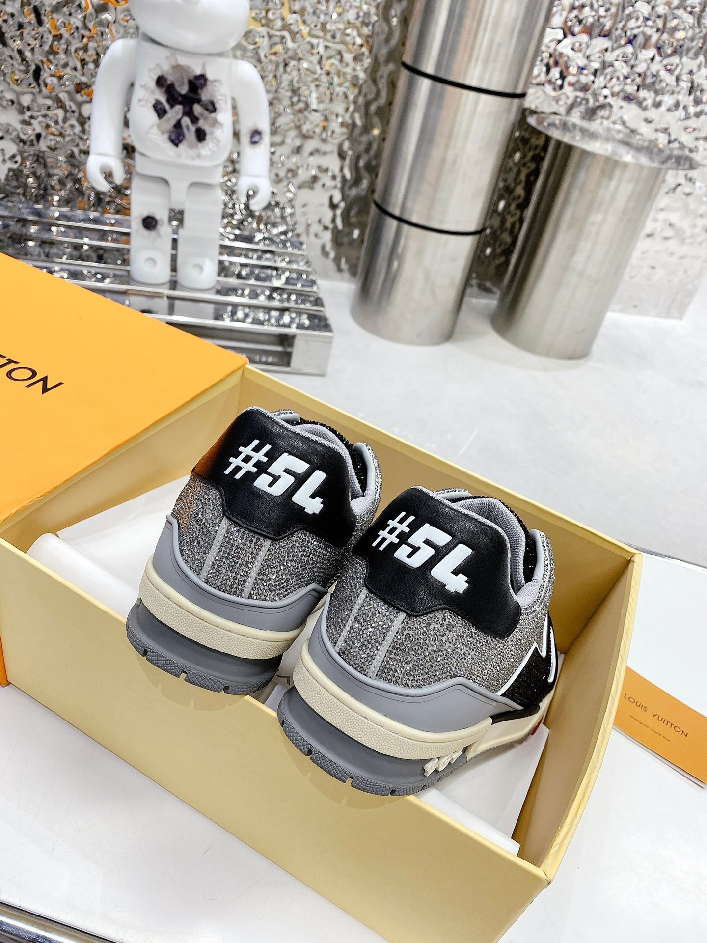 Louis Vuitton Women's LV Trainers Black For Women LV - Soul Replicas