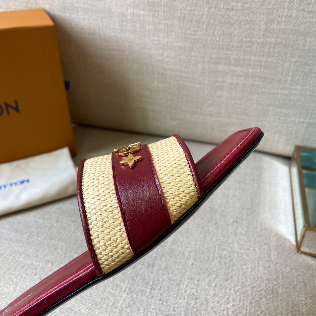 Louis Vuitton Women's Lock It Mule Purple For Women LV - Soul Replicas