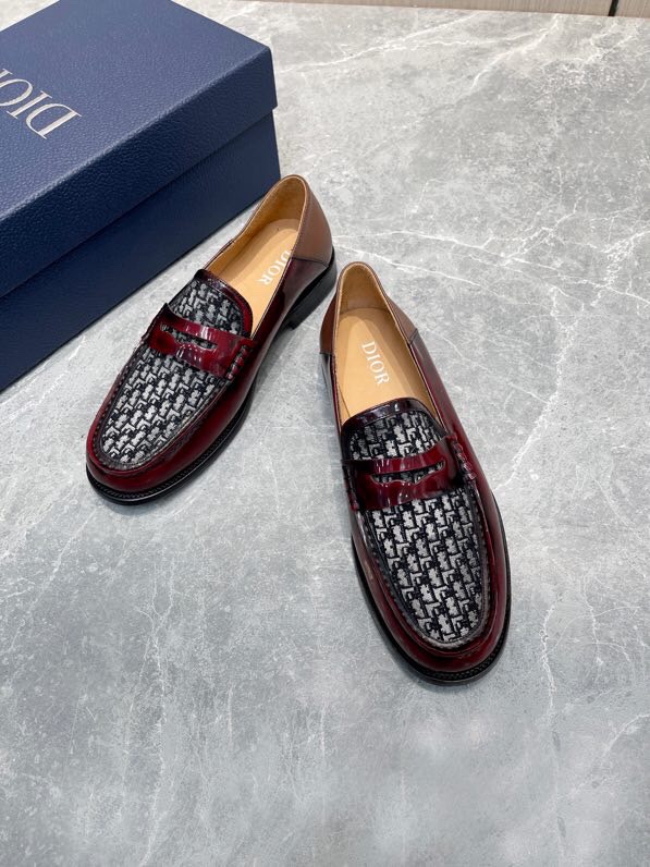 Christian Dior Explorer Loafer Red For Men CD - Soul Replicas