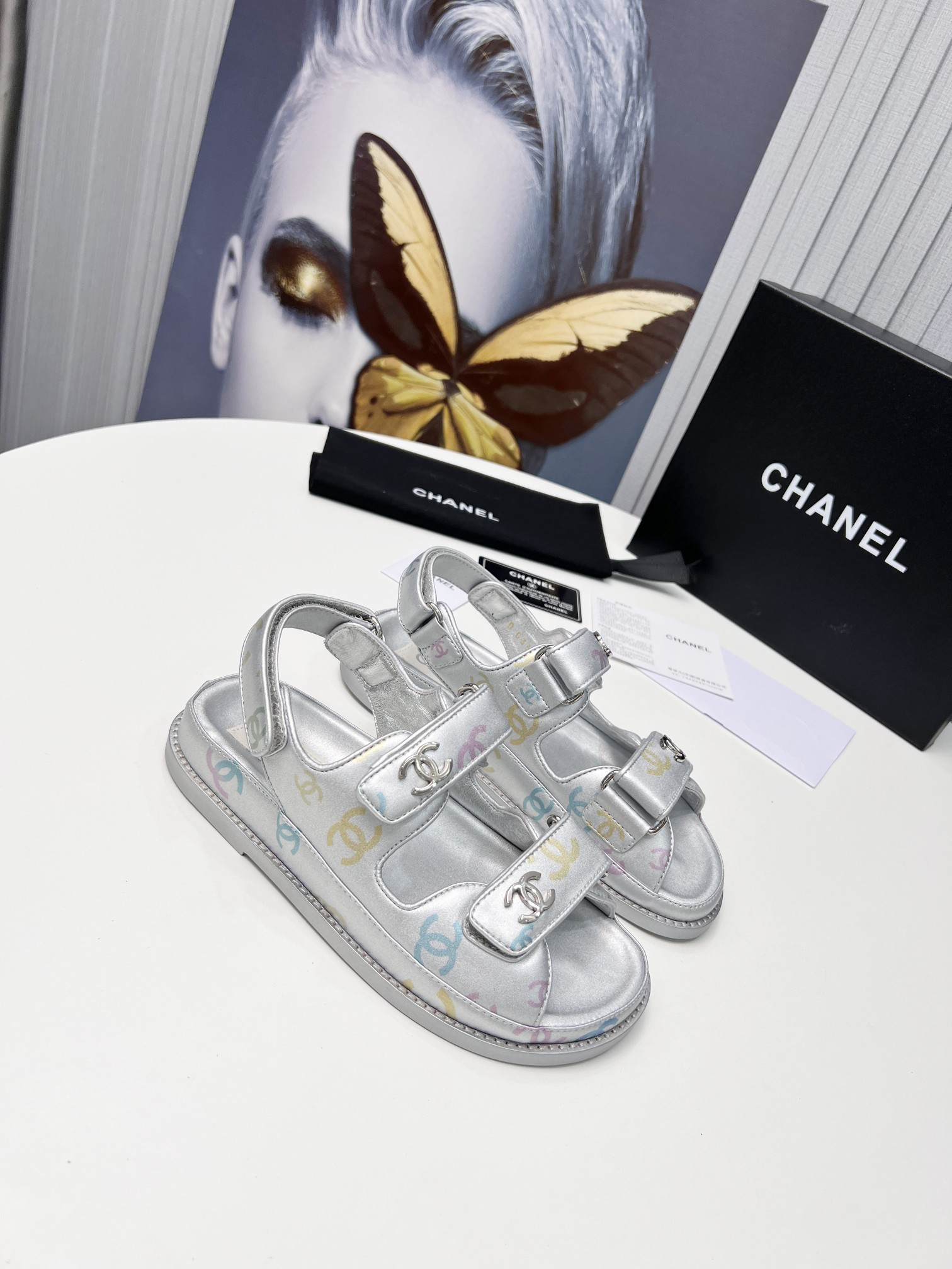 Chanel Women's Sandals Sliver For Women - Soul Replicas