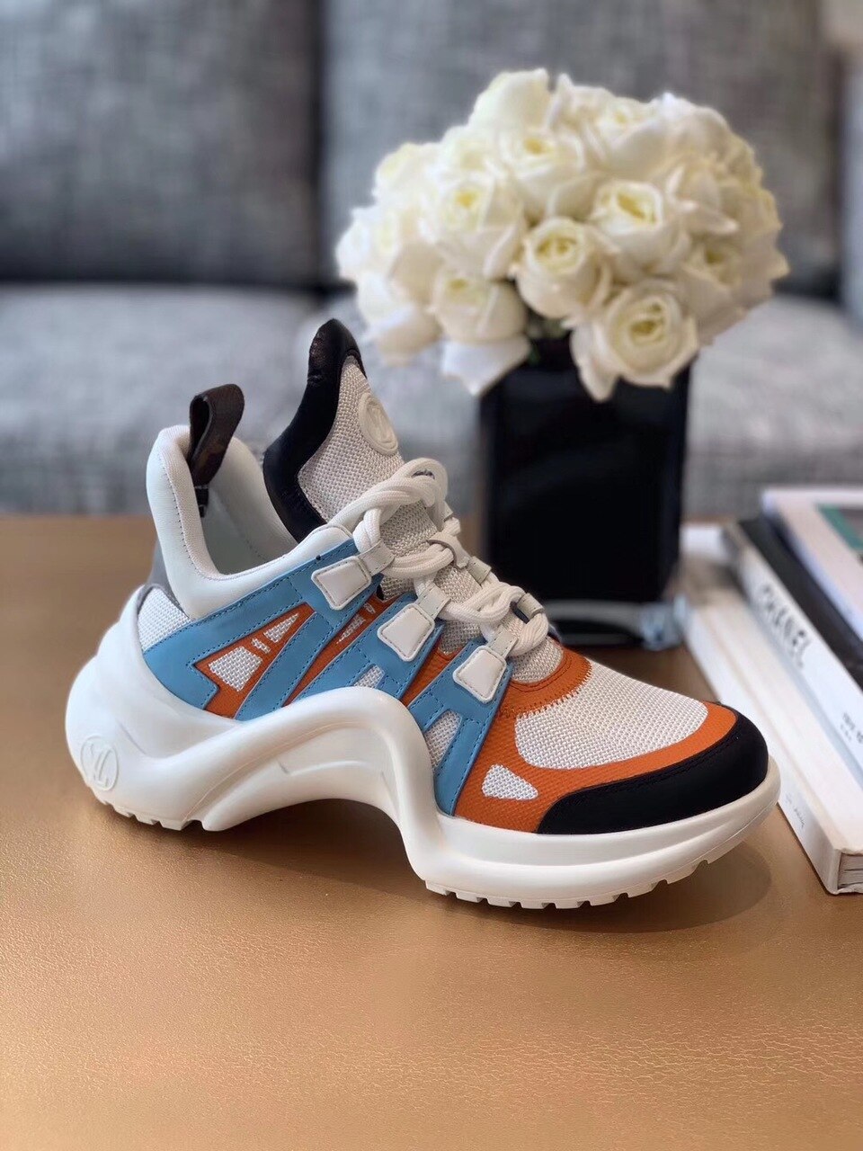 Louis Vuitton LV Archlight Sneaker Technical Fabric Multi Color For Women LV - Soul Replicas