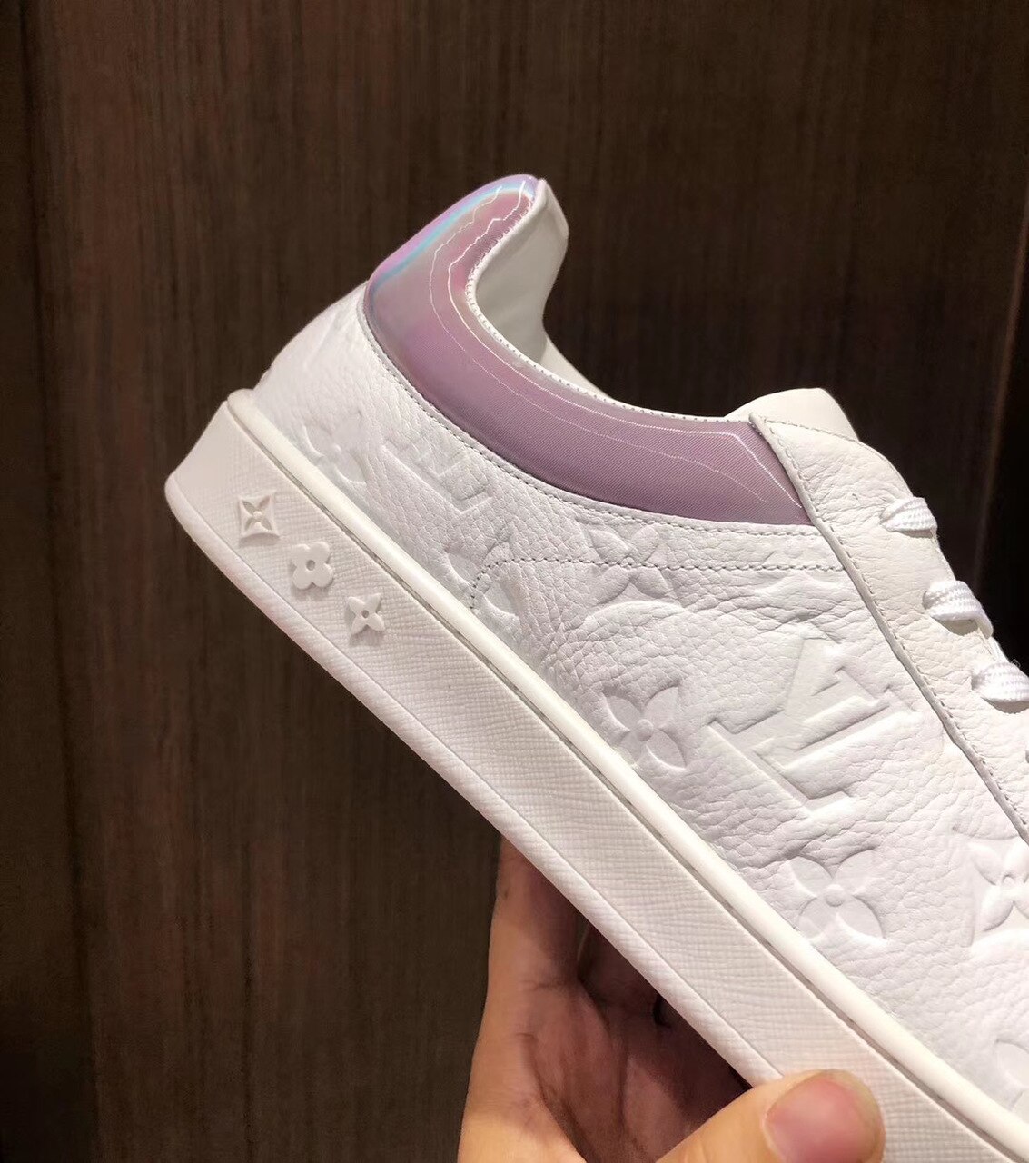 Louis Vuitton Luxembourg Sneaker Monogram Canvas White For Women LV - Soul Replicas