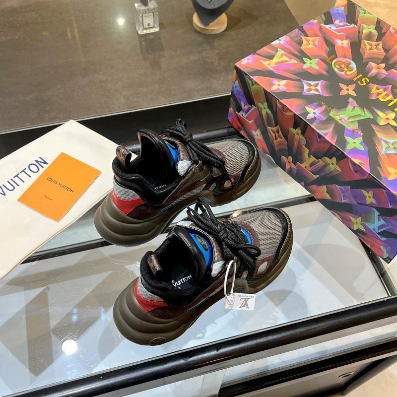 Louis Vuitton Women's LV Archlight Sneaker Dark Brown For Women LV - Soul Replicas