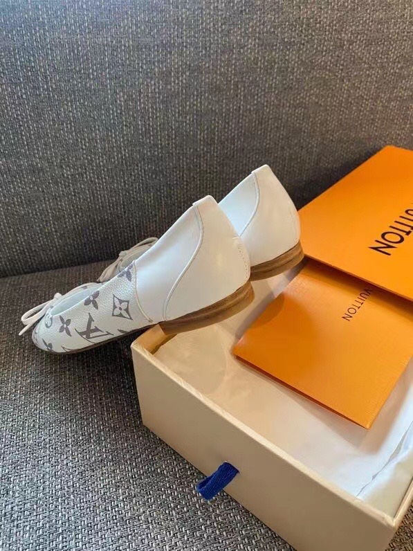 Louis Vuitton Women's Joy Ballerina White For Women LV - Soul Replicas