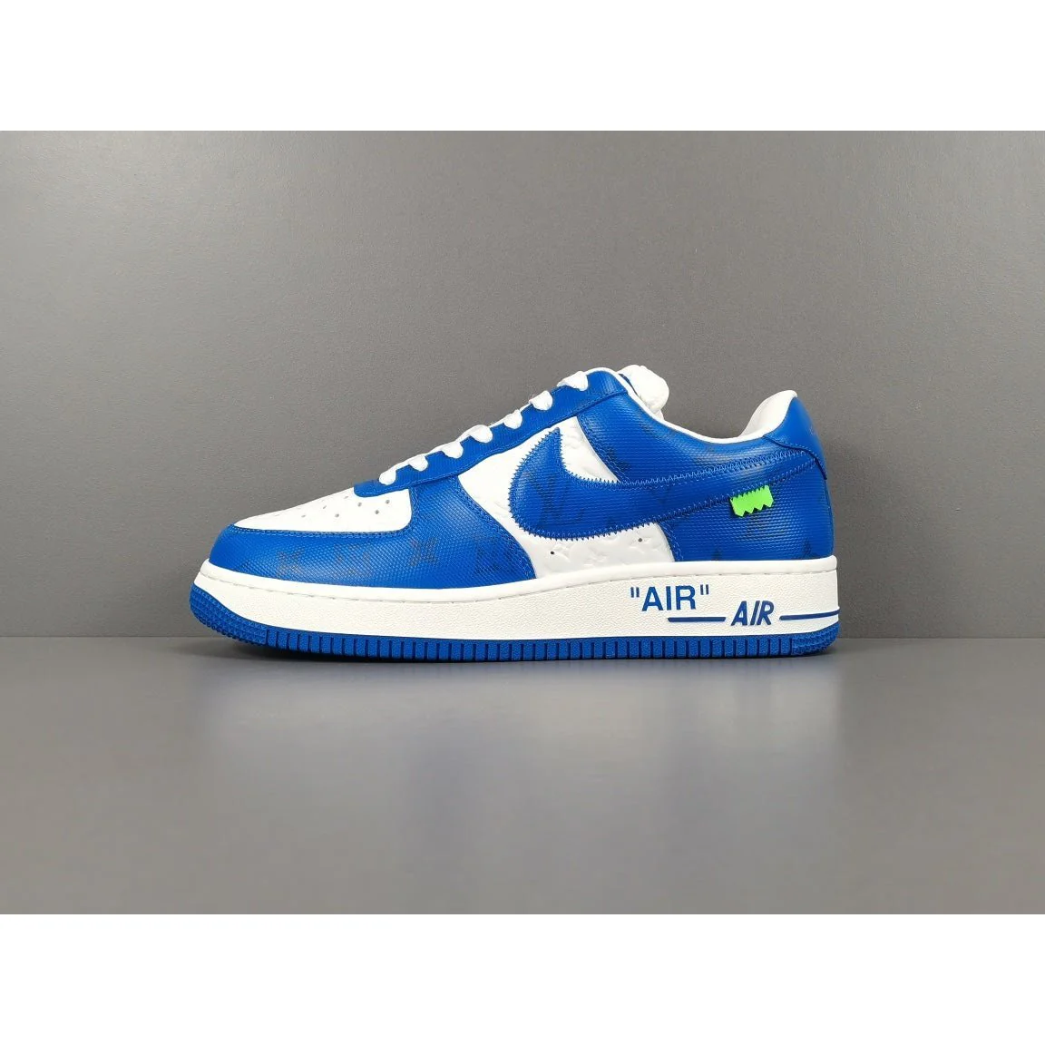 NIKE AIR FORCE 1 x LOUIS VUITTON BLUE/WHITE - Soul Replicas