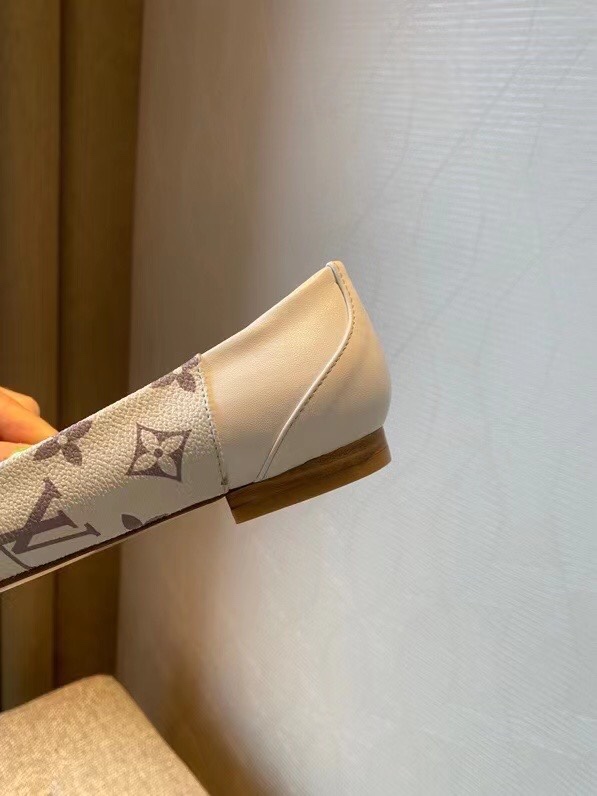 Louis Vuitton Women's Joy Ballerina White For Women LV - Soul Replicas