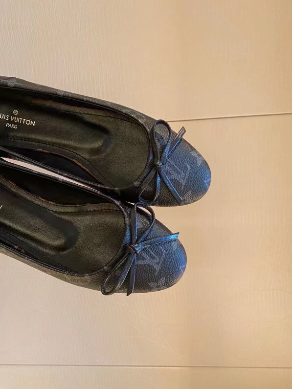 Louis Vuitton Women's Joy Ballerina Black For Women LV - Soul Replicas