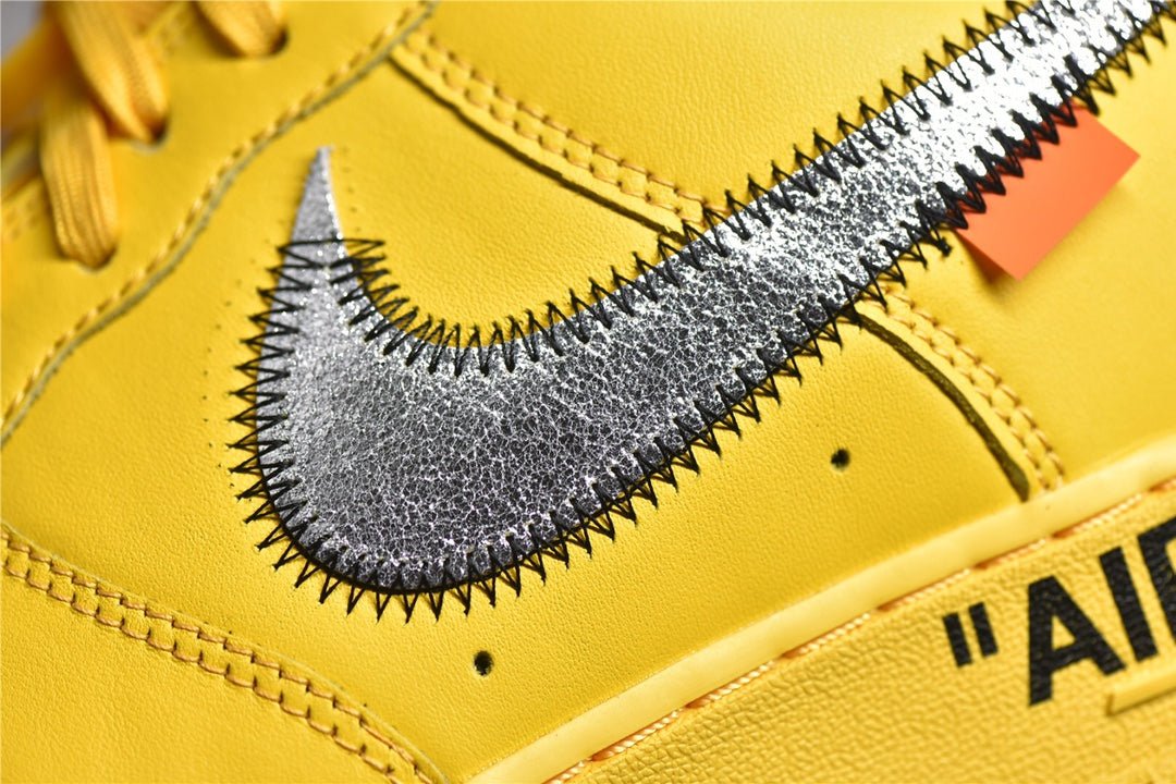 NIKE AIR FORCE 1 x OFF-WHITE ICA UNIVERSITY GOLD - Soul Replicas