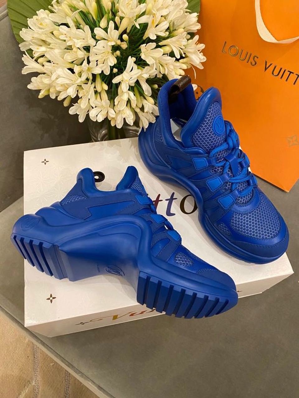 Louis Vuitton LV Archlight Sneaker Blue For Women LV - Soul Replicas