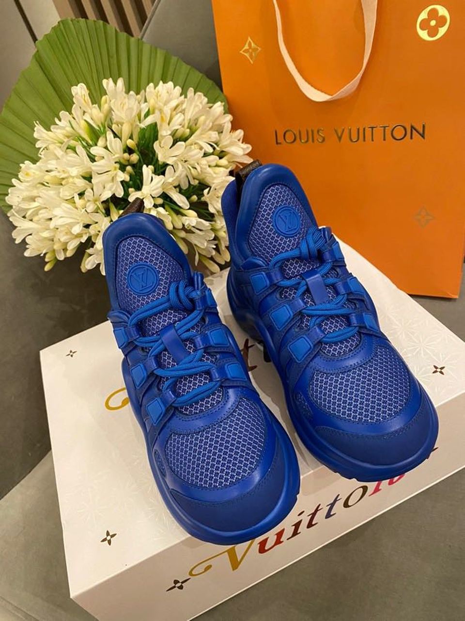 Louis Vuitton LV Archlight Sneaker Blue For Women LV - Soul Replicas