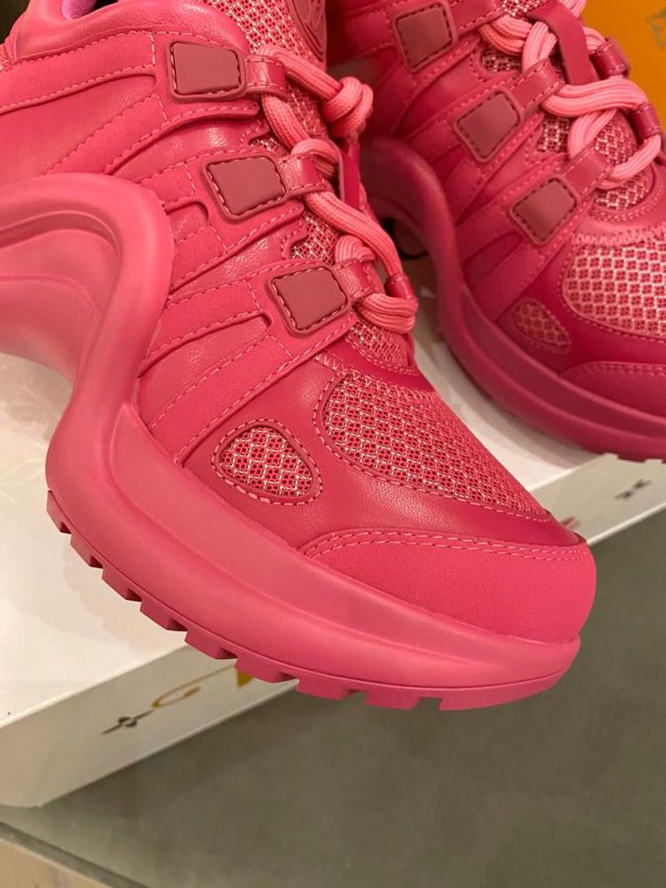 Louis Vuitton LV Archlight Sneaker Pink For Women LV - Soul Replicas