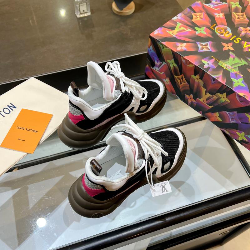 Louis Vuitton Women's LV Archlight Sneaker Dark Brown For Women LV - Soul Replicas