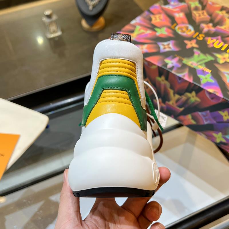 Louis Vuitton Women's LV Archlight Sneaker White And Green For Women LV - Soul Replicas