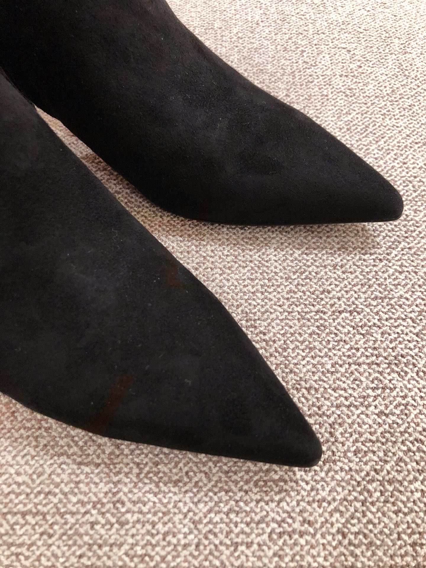 Hermes Blanche Ankle Boots Black For Women 2.4in/6cm H202012Z 02360 - Soul Replicas