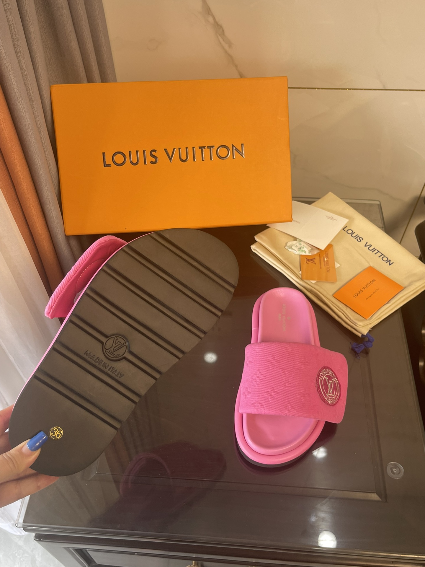 Louis Vuitton Women's Pool Pillow Comfort Mule Pink For Women LV - Soul Replicas