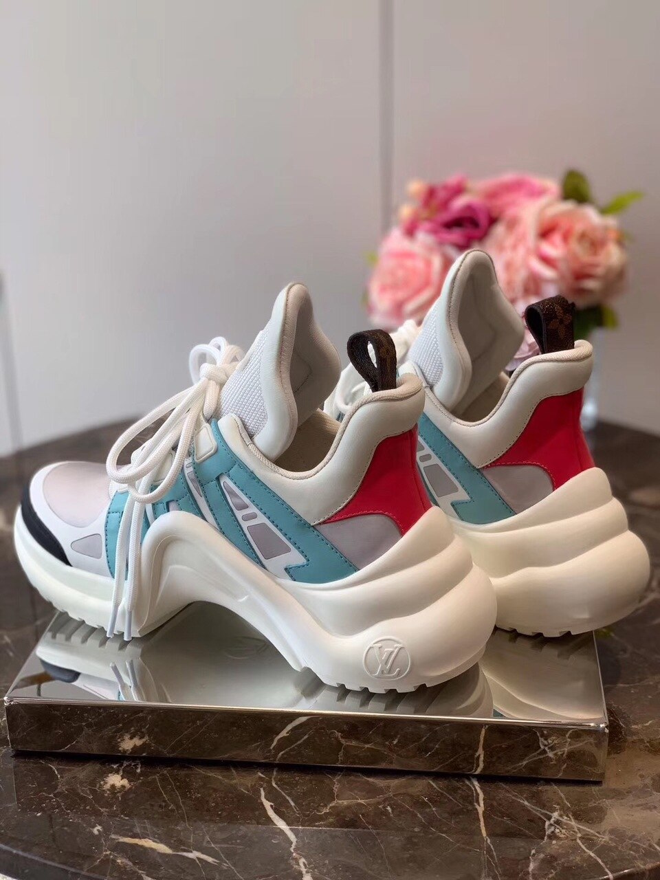 Louis Vuitton LV Archlight Technical Fabrics Light Blue For Women LV 1A7QA8 - Soul Replicas