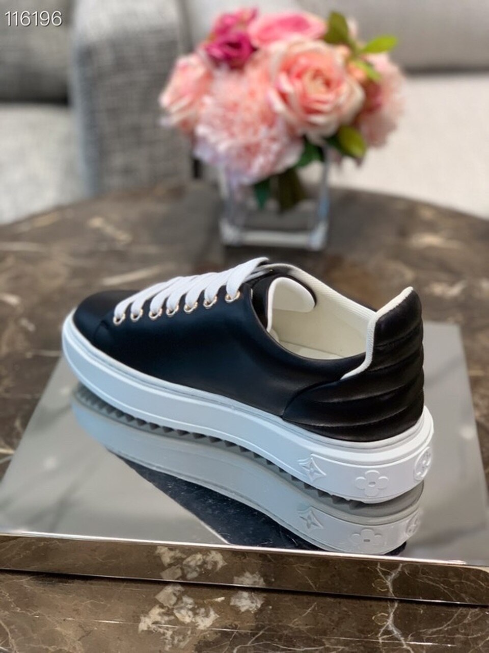 Louis Vuitton Time Out Sneaker White For Women LV - Soul Replicas