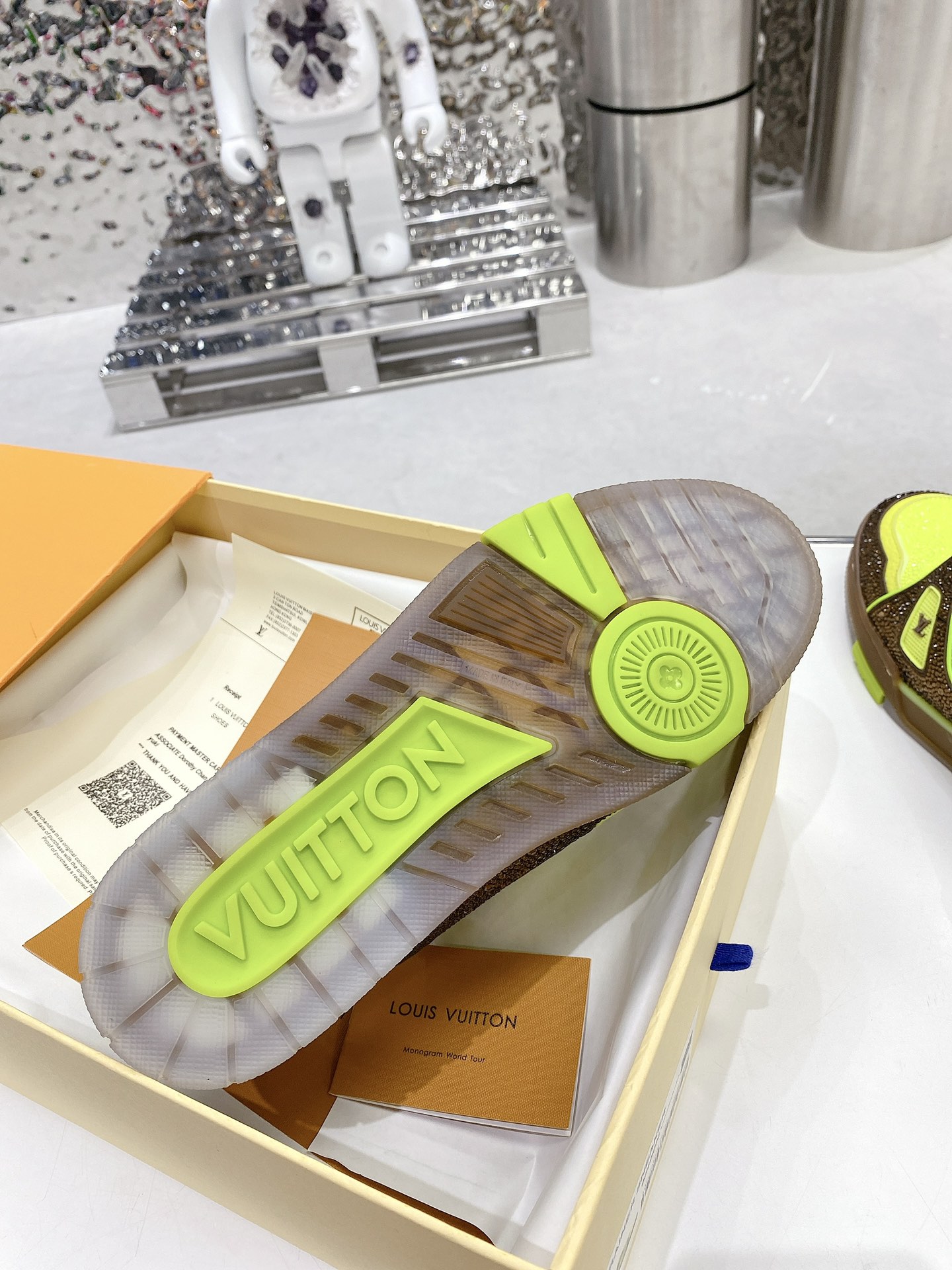 Louis Vuitton Women's LV Trainers Yellow For Women LV - Soul Replicas